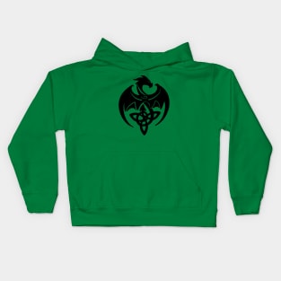 Tribal Celtic Dragon Kids Hoodie